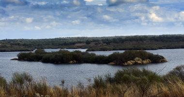 Chegada à Barragem de Nisa pelo Sul