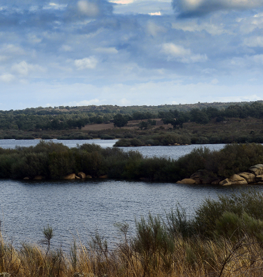 Chegada à Barragem de Nisa pelo Sul