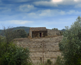 Monte a Norte da barragem