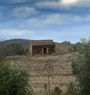 Monte a Norte da barragem