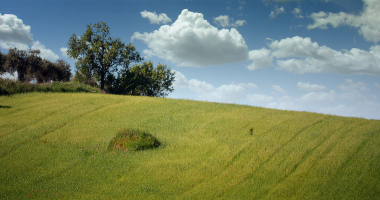 Uma colina perto de Campo Maior