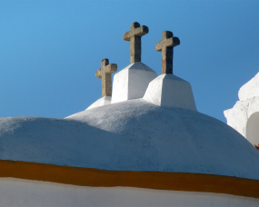Pormenor de igreja em Barbacena