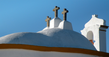 Pormenor de igreja em Barbacena