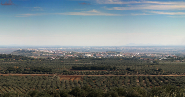 Vista de Elvas a partir de S. Lourenço