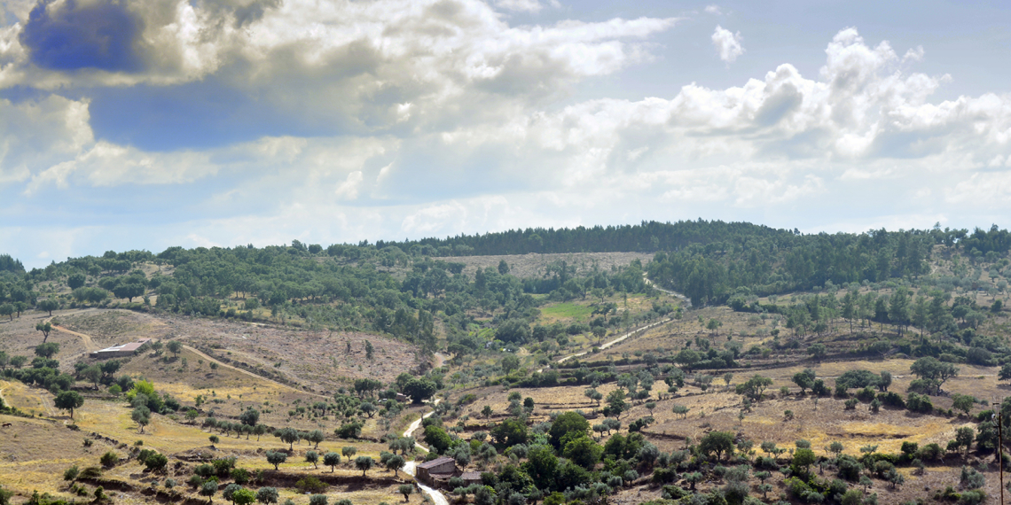 Paisagem perto de Amieira