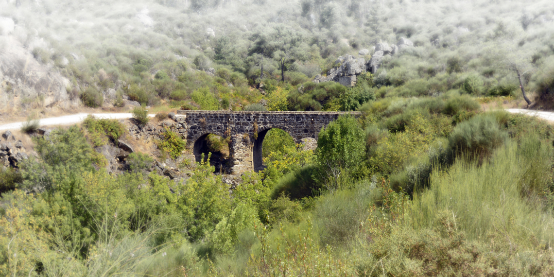 Ponte Medieval sobre a Ribeira de Figueiró (V. Flor)