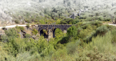 Ponte Medieval sobre a Ribeira de Figueiró (V. Flor)