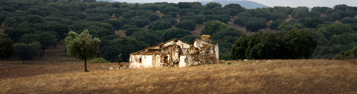 Monte em ruínas